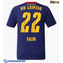 Fotballdrakt Herre RB Leipzig David Raum #22 Bortedrakt 2025-26 Kortermet